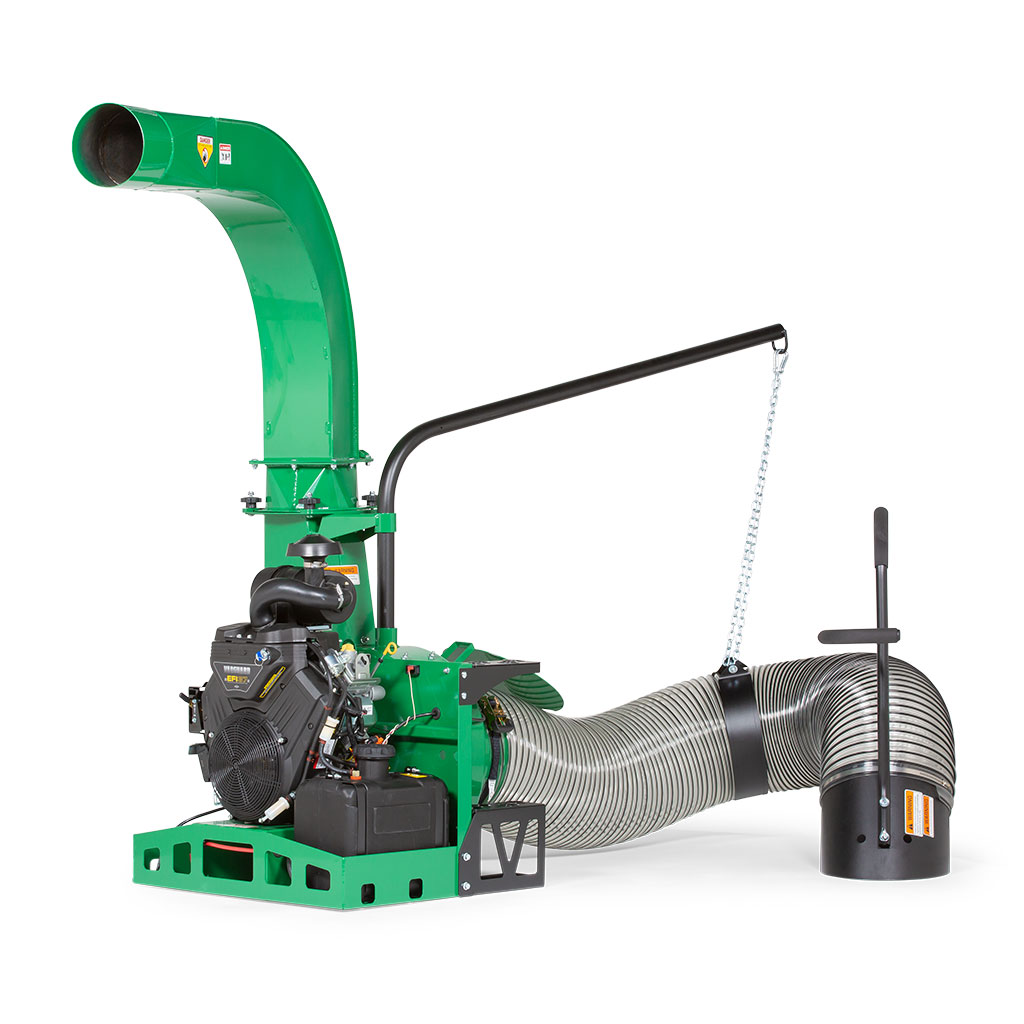 Debri loader outlet